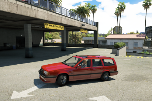 Volvo 850R [Add-On|Replace|Wipers|Animated]